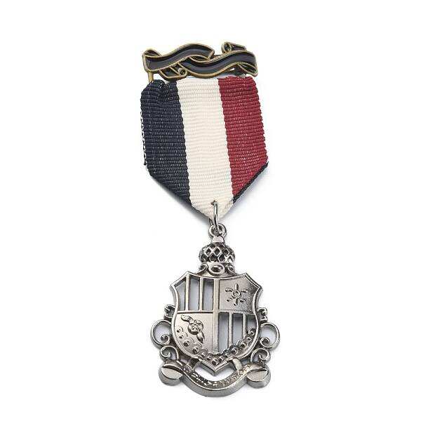 Shield Alloy Pendant Lapel Pin