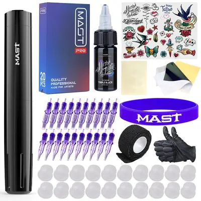 Mast Tour Y22 Wireless Tattoo Machine Kits