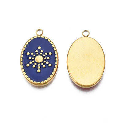 304 Stainless Steel Enamel Pendants