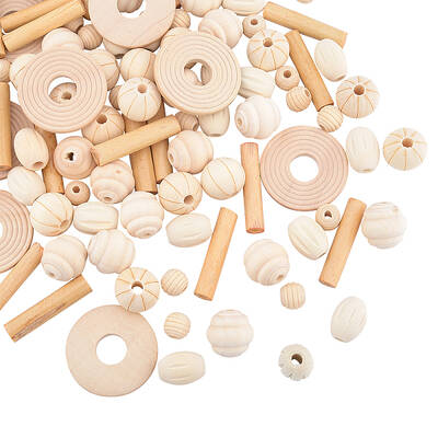 Natural Wood Beads