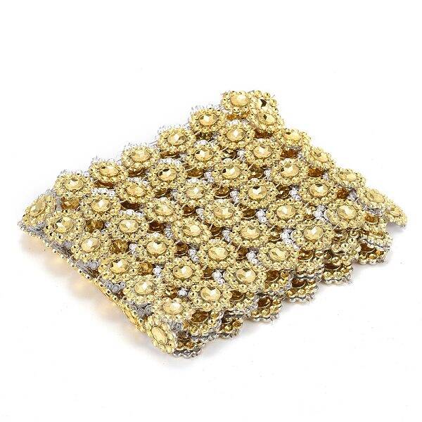 6 Rows Plastic Diamond Mesh Wrap Roll
