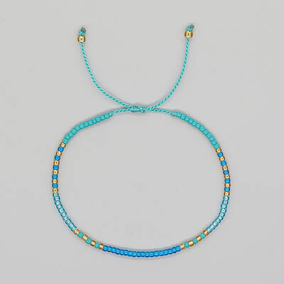 Glass Seed Braided Beaded Bracelets