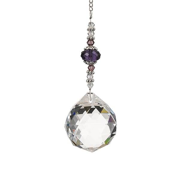 Glass Round Dowsing Pendulums