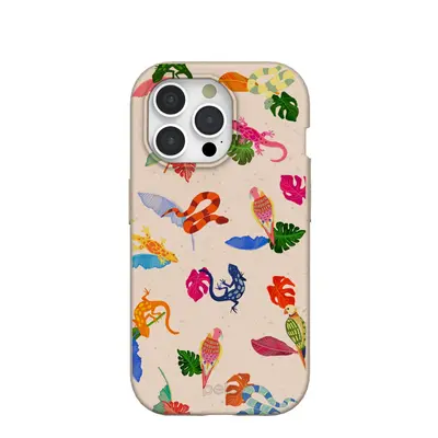 Seashell Into the Tropics iPhone 15 Pro Case