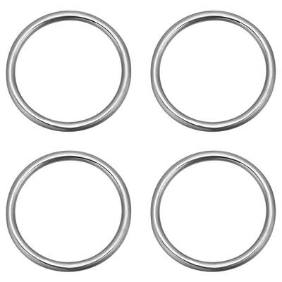4Pcs 304 Stainless Steel Linking Rings
