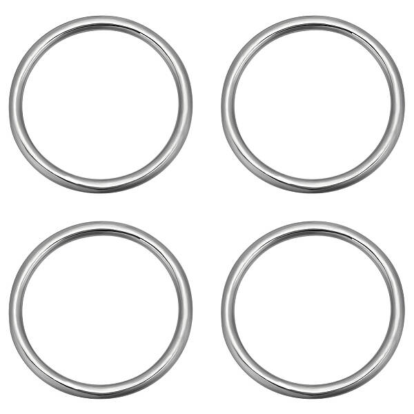 4Pcs 304 Stainless Steel Linking Rings