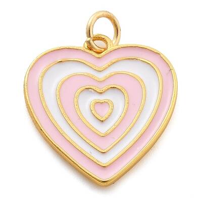 Brass Enamel Pendants