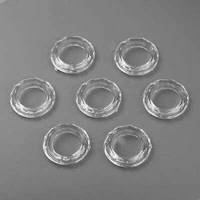 Transparent Acrylic Beads