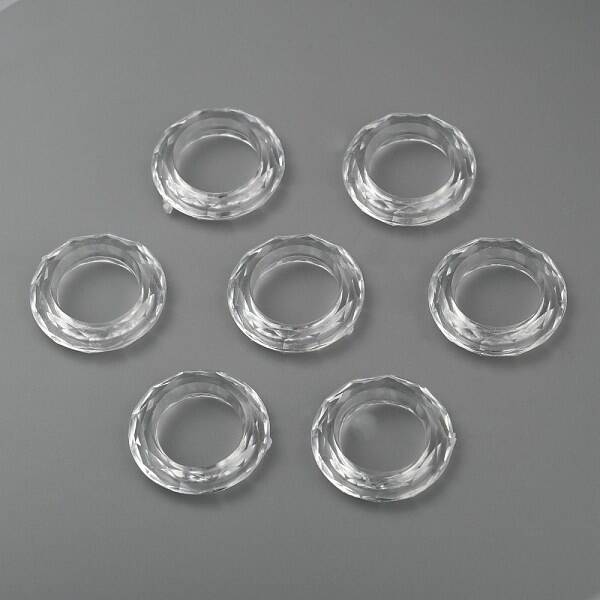 Transparent Acrylic Beads