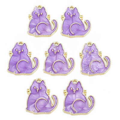 Alloy Enamel Pendants