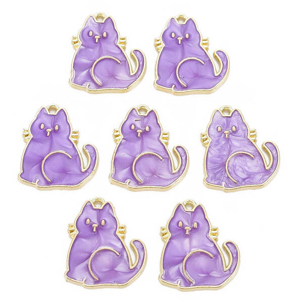 Alloy Enamel Pendants
