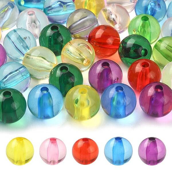 Transparent Acrylic Beads