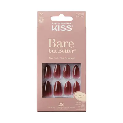 Kiss Unghie In Gel Bare-But-Better (Unghie) 28 Pezzi