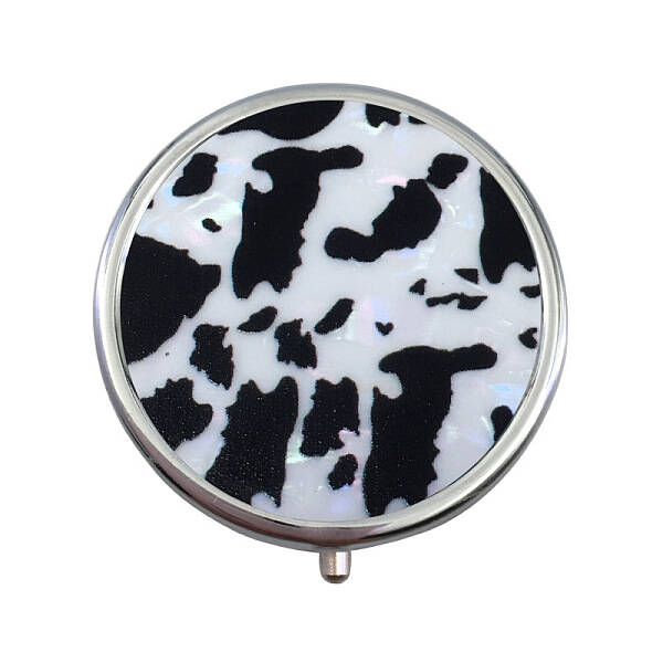 Portable Stainless Steel Pill Box