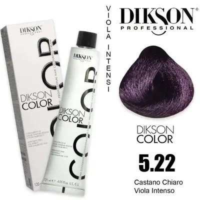 Dikson Color 120 Ml 5.22 Light Brown Intense Violet