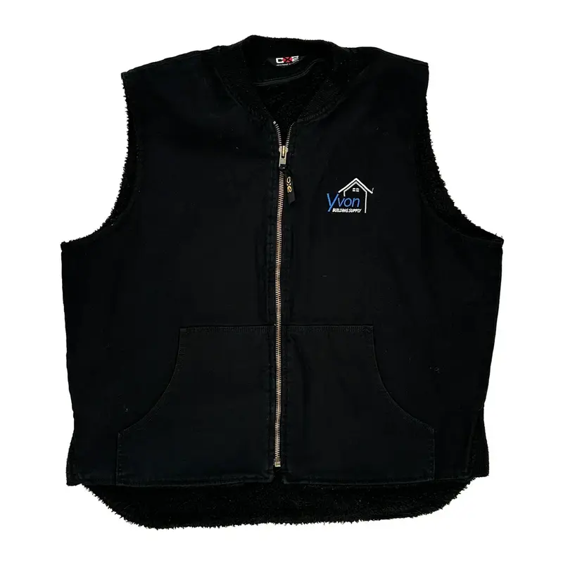 Cx2 Gilet - 3XL Black Polyester | Size: xxx-large