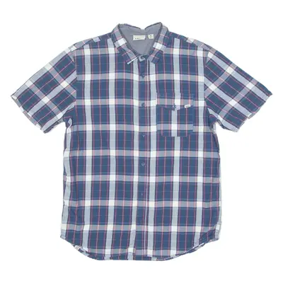 VANS Mens Shirt Blue Check M