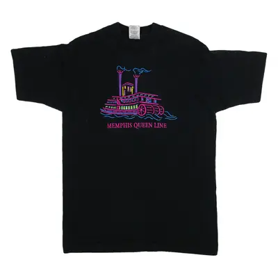 FRUIT OF THE LOOM Womens T-Shirt Black M