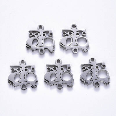 Tarnish Resistant 201 Stainless Steel Links Connectors