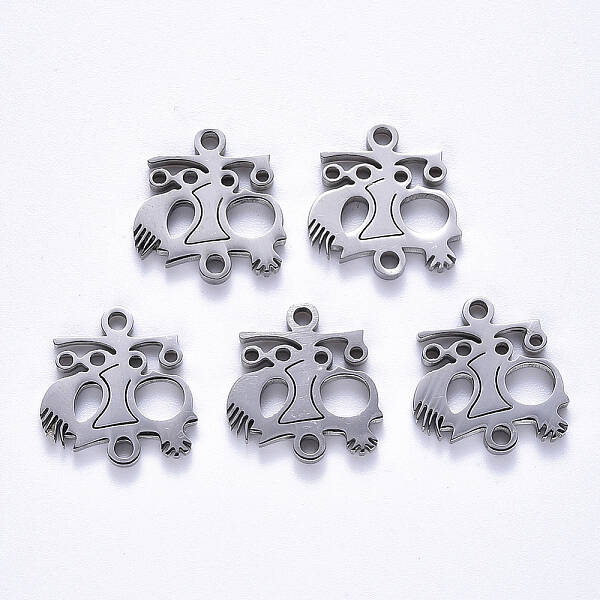 Tarnish Resistant 201 Stainless Steel Links Connectors