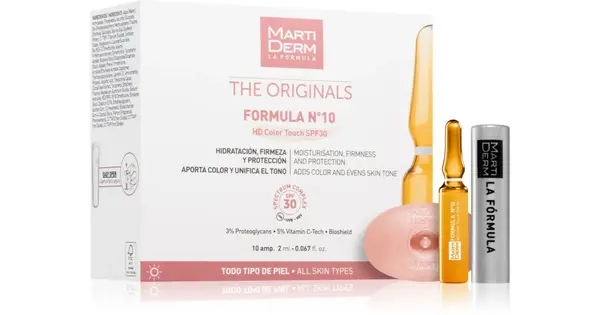 Martiderm Formula N10 HD Spf10 10 ampoules