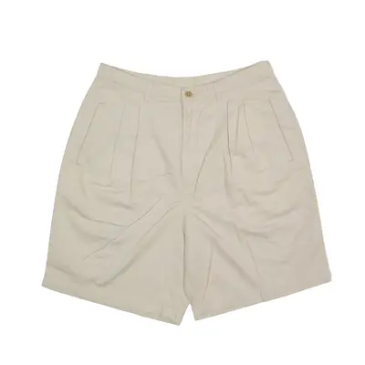 SAVANE Chino Shorts Cream Regular Womens M W30