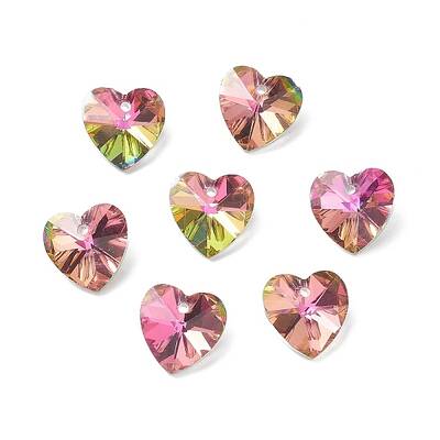 Faceted Glass Charms