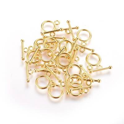Tibetan Silver Toggle Clasps