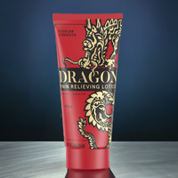 Dragon Balm Regular Strength Lotion 3.4oz – Plant-Based Muscle & Joint Comfort Daily Recovery Cream Soothing Shea Body Care...
