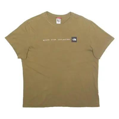 THE NORTH FACE Womens T-Shirt Green L