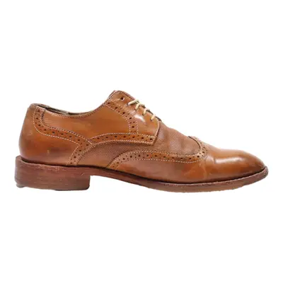 GORDON & BROS Brogue Shoes Brown Leather Mens UK 8