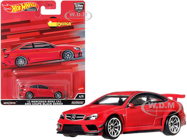 2012 Mercedes Benz C63 AMG Coupe Black Series Red \