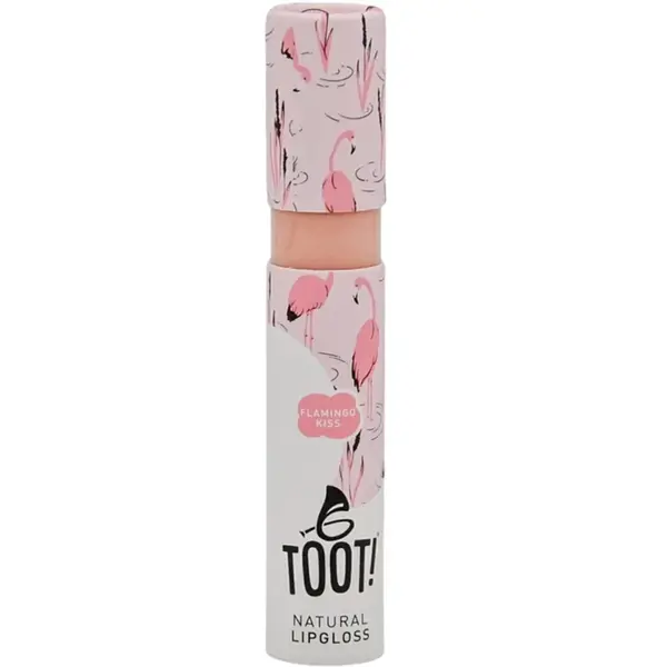 Toot! Natural lip gloss, Flamingo Kiss (5.50 ml)