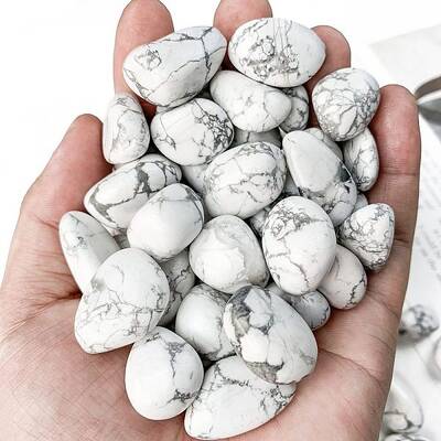 Natural Howlite Healing Stones