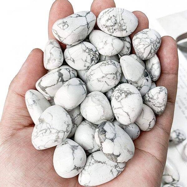Natural Howlite Healing Stones