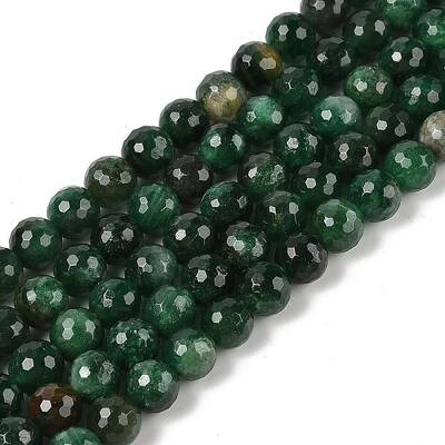 Natural Fuchsite Beads Strands