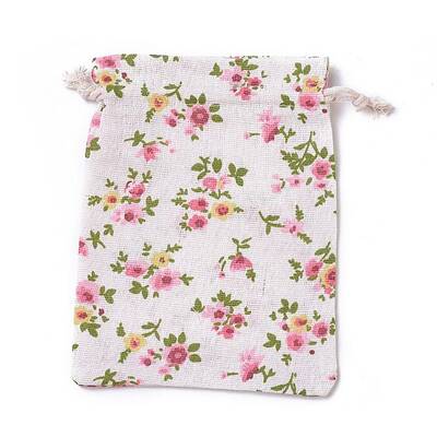 Burlap Packing Pouches