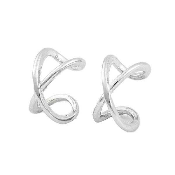 Rack Plating Brass Cuff Earrings for Women