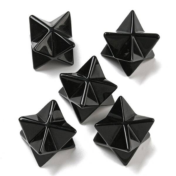 Natural Obsidian Beads