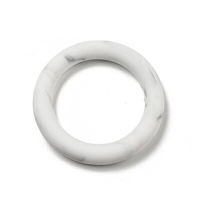 Ring Silicone Focal Beads