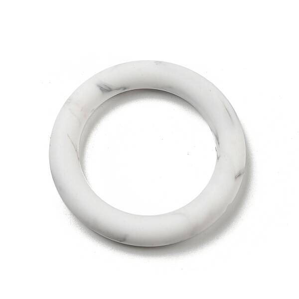 Ring Silicone Focal Beads