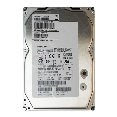 108-00166+D1 NetApp 300GB 3Gb/s SAS 15000 3.5-inch Hard Drive