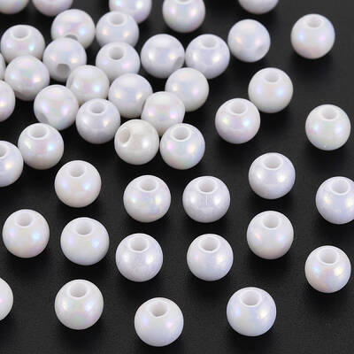 Opaque Acrylic Beads