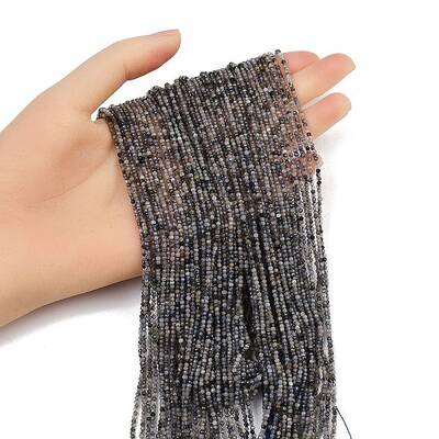 Natural Iolite Beads Strands