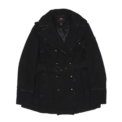 MISS SIXTY Pea Jacket Black Womens L