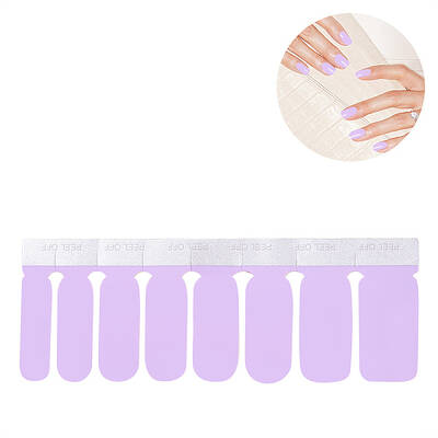 Solid Color Full Cover Best Nail Stickers