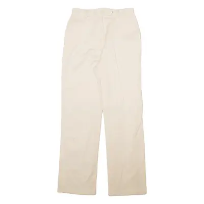 CHARTER CLUB Womens Trousers Cream Regular Straight W24 L27