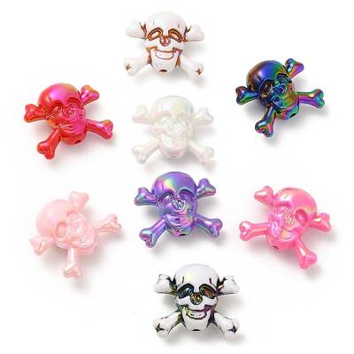 UV Plating Opaque Acrylic Beads