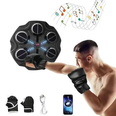 Smart Music Boxing Machine, Scoreboard Electronic Body Boxing Trainer, Fitness Boxing Machine, Indoor Fitness Equipment