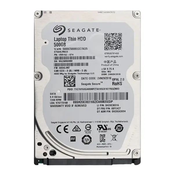 00FC427 Lenovo 512GB Multi-Level Cell SATA 6Gb/s 2.5-Inch Solid State Drive